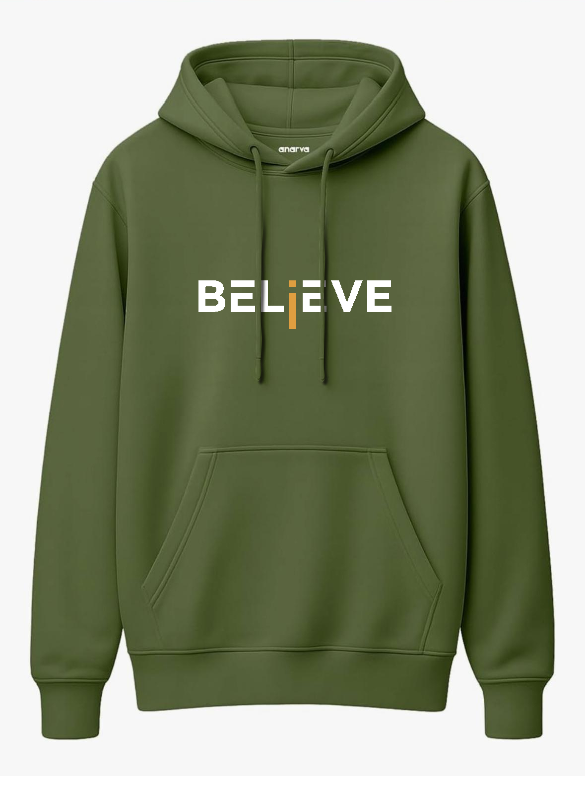 Premium Cotton Believe Oversized Hoodie for Men & Women