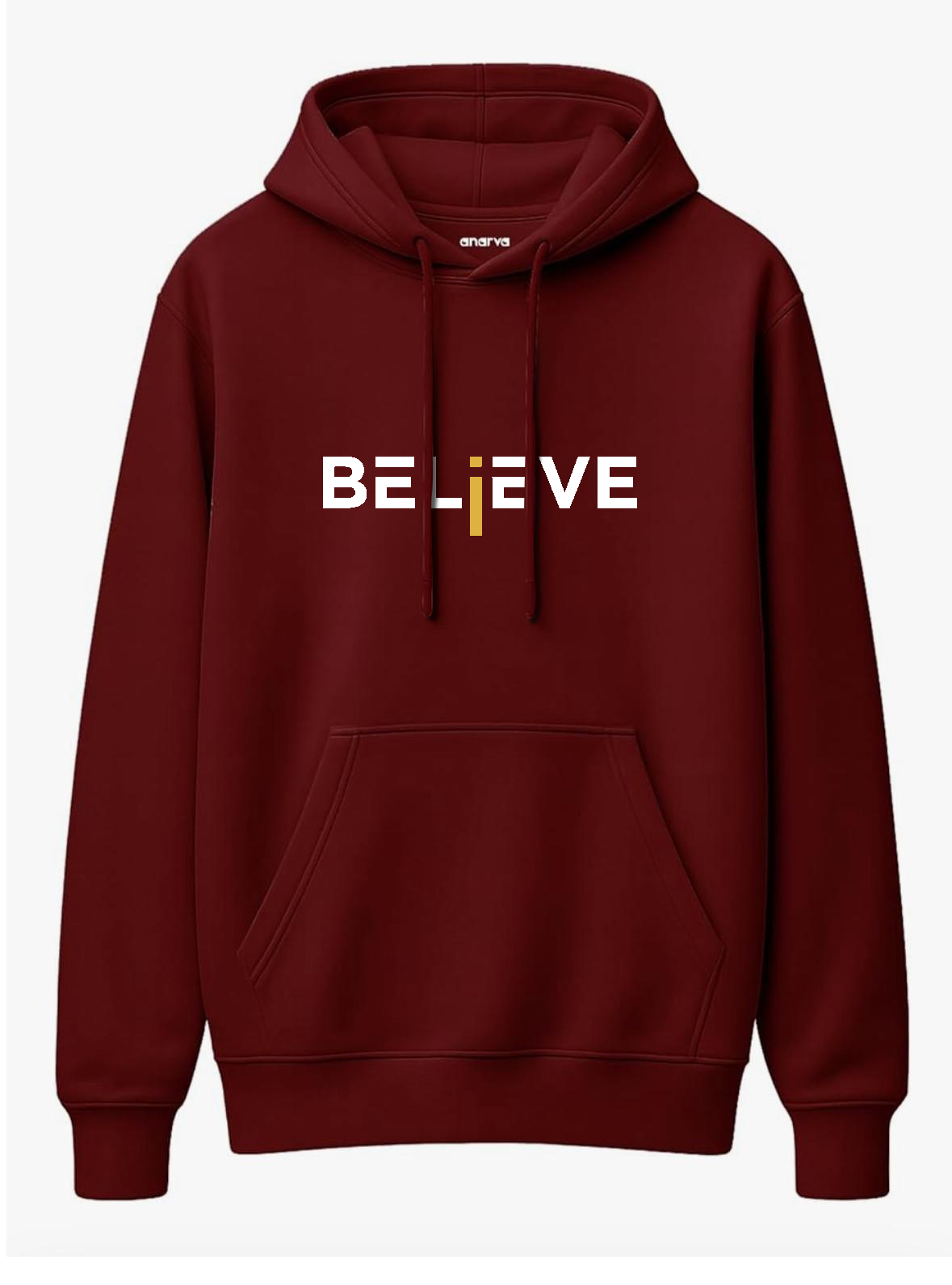 Premium Cotton Believe Oversized Hoodie for Men & Women
