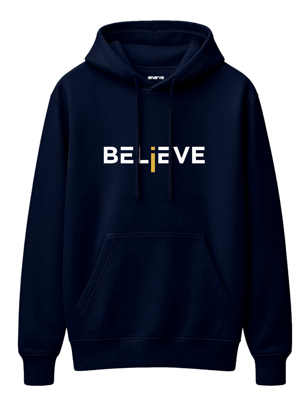 Premium Cotton Believe Oversized Hoodie for Men & Women