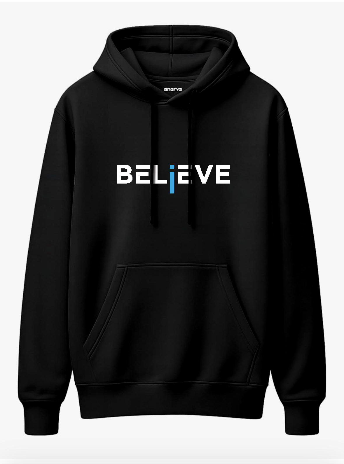 Premium Cotton Believe Oversized Hoodie for Men & Women